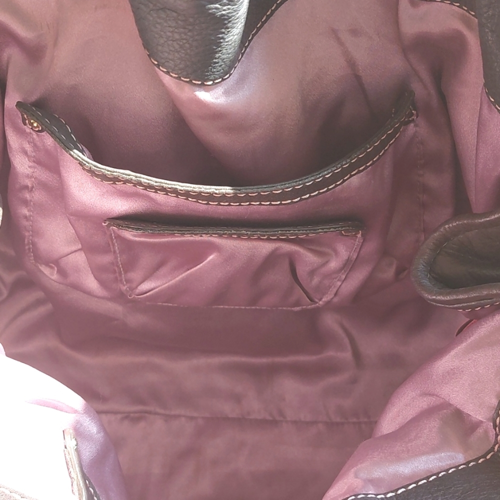 Juicy Couture lux leather tote Gen 1 ๐๐๐๐ - Picture 6 of 17